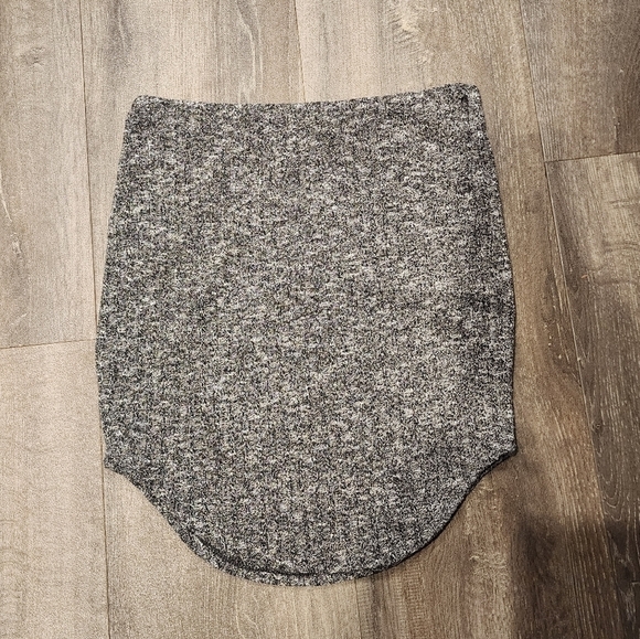 Nude Apparel Knit Charcoal Mini - Picture 4 of 4